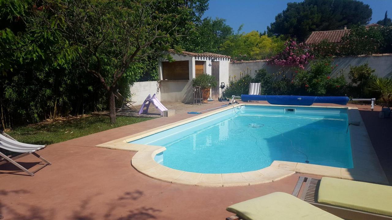 Studio Dans La Villa Les Cigales Lézignan-Corbières Exterior foto