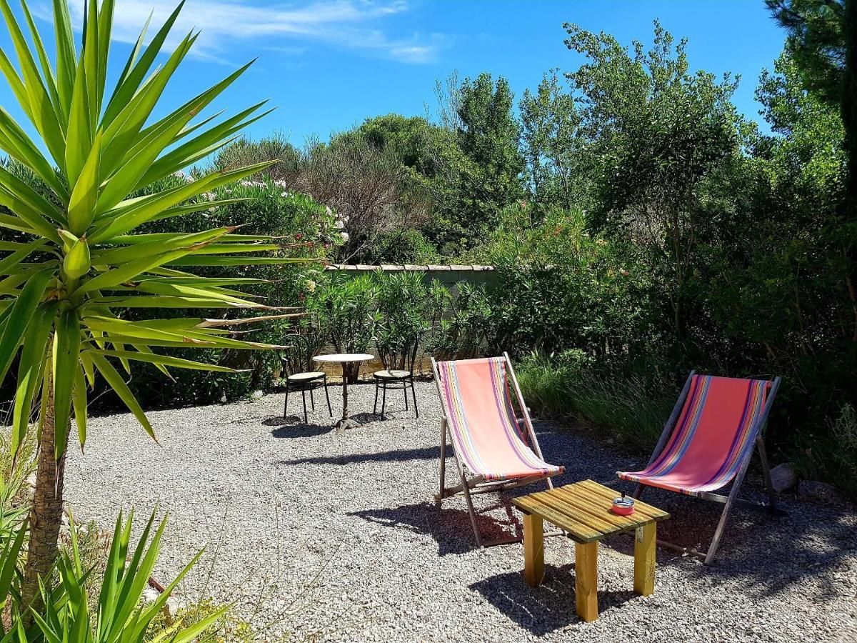 Studio Dans La Villa Les Cigales Lézignan-Corbières Exterior foto